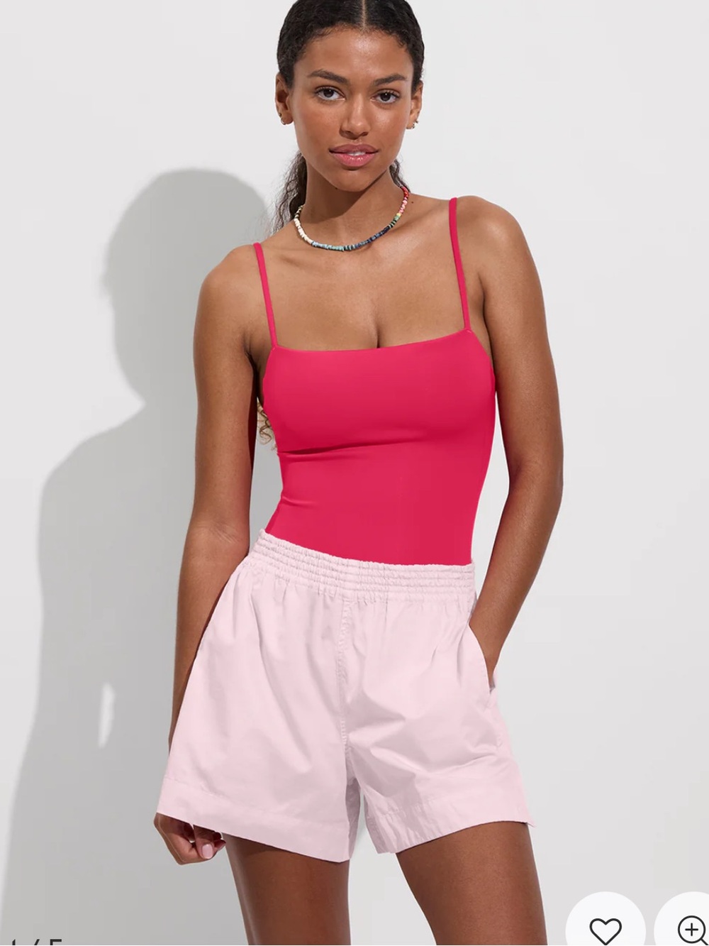 Left on Friday - port short in pink